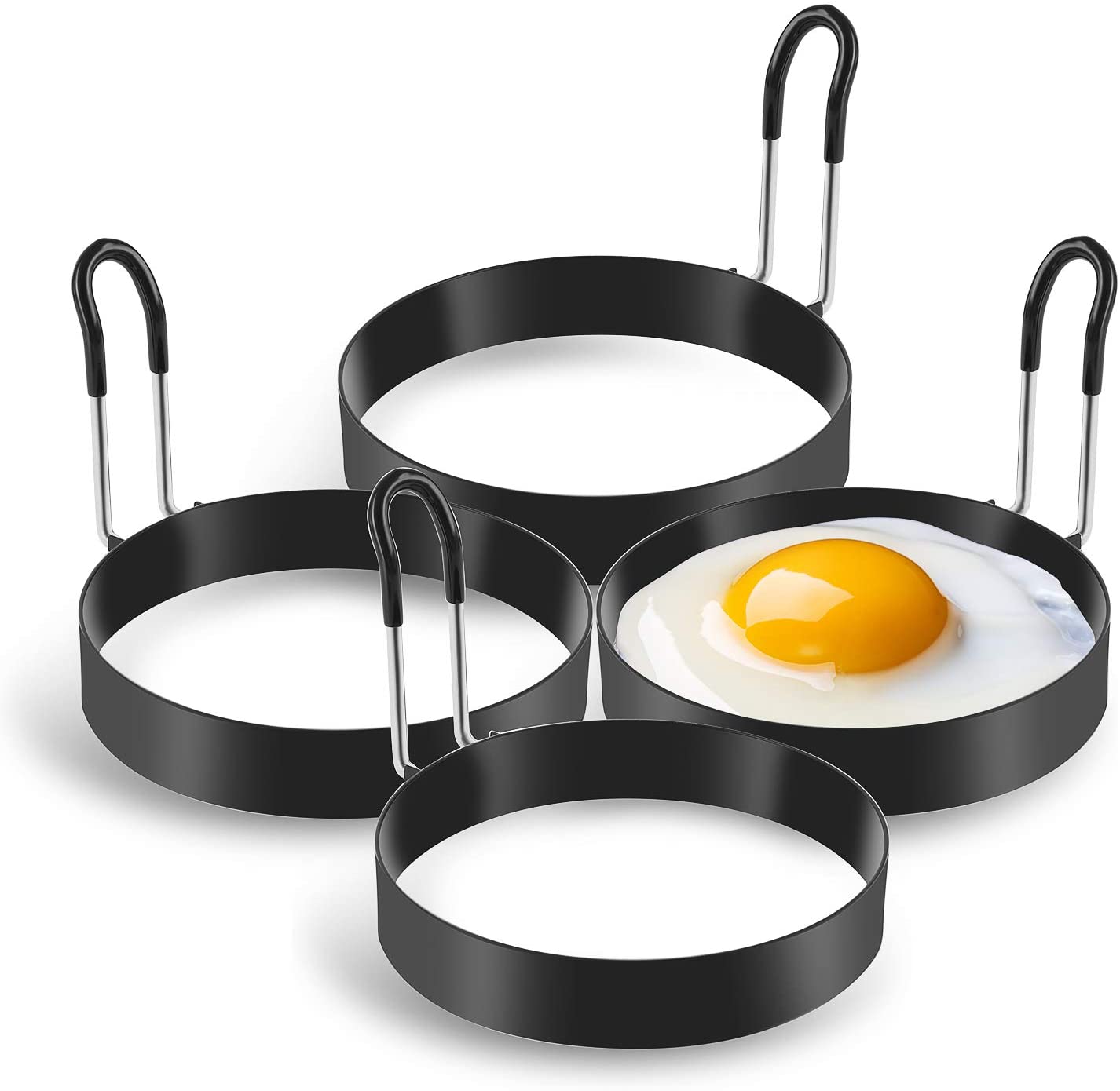 Winco EGR-4, 4-Inch Stainless Steel Round Egg Ring